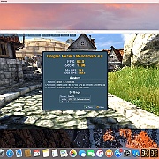 Zrzut ekranu 2017-10-23 o 19.31.26  Test karty graficznej NVidia GeForce  GT 1030 2 GB programem Unigine Heaven Benchmark v4.0. Ustawienia 1280x720 Basic.